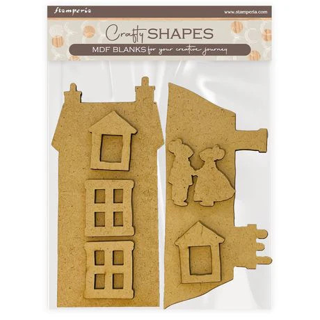 Stamperia Crafty Shapes – Family, KLSM76