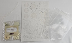 Close To My Heart Mini-Medley Colonial White Z1276 Embellishment Kit – New