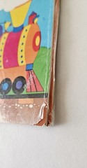 Vtg Sandylion Sticker Album NIP 1998 Animal Train elephant hippo giraffe panda
