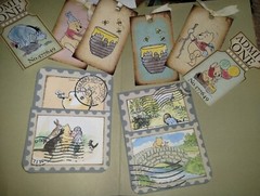 Winnie The Pooh Pockets Junk Journal Scrapbook Usa Seller
