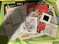 3 Lb Box Of Ephemera Junk Journal Scrapbook Craft Supplies Old New 13x10x2 Fun!