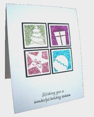 4 Retired Stampin’ Up Glitter Jars ~ Dazzling Diamonds Rose Ritz Lavender Lights