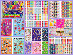 29+ Sticker Pack, Preppy DIY Cards GIRL Princess Journal Fun Kids