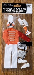 Jolees Prep Rally Orange DRILL TEAM Music Whistle Megaphone DANCE Marching Band