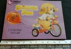 Vintage Trend Scratch n Sniff Little Critters Sticker Book 1984 USED 10 Blank pg