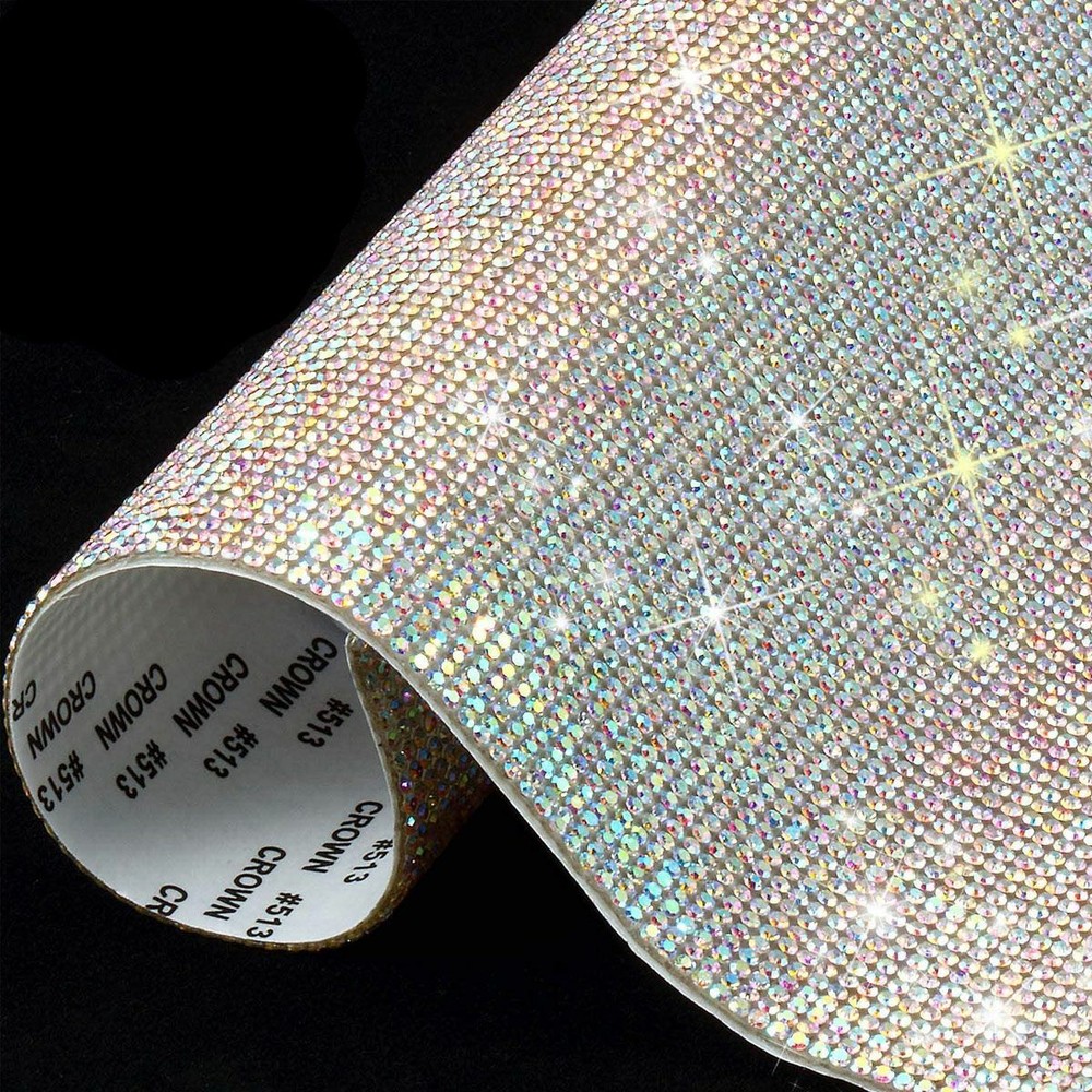 Crystal Diamond Rhinestone Stickers Sheet DIY Diamond Self Adhesive Decal Craft
