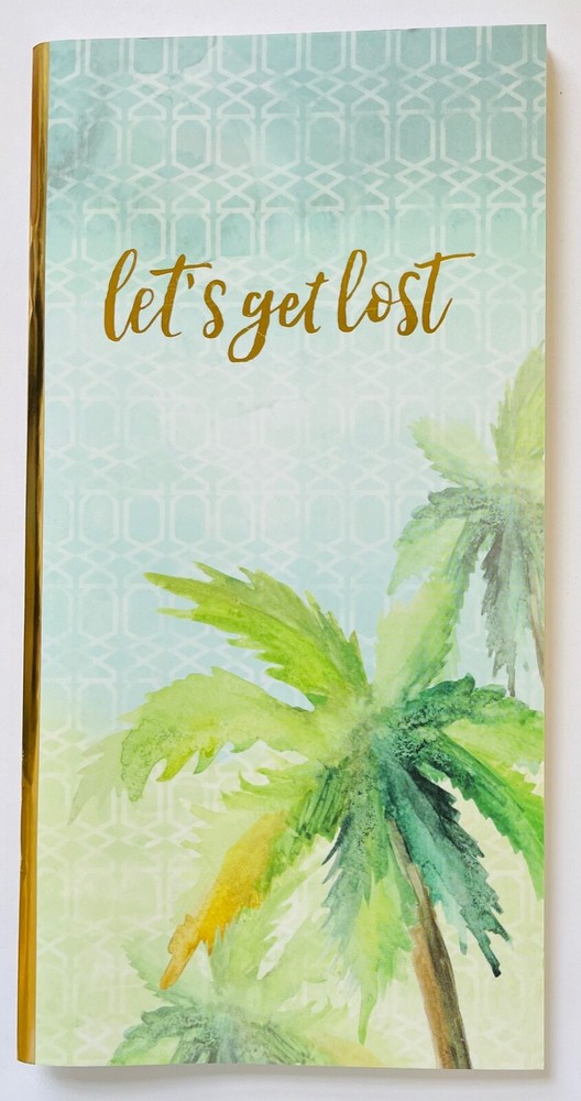Let’s get Lost Vacation Travel Planner Softcover Journal Agenda Teacher Supply