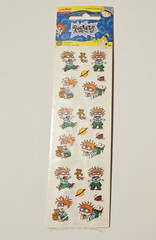 Sandylion Stickers Rugrats New Package 1 (ONE) strip ~Chuckie Kromekote~ 1997