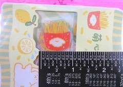 Dogs & Food Kawaii Sticker Flakes Pack Yellow