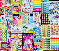 🦄🌈 Lot Stickers Kit Set Planner Craft Scrapbook Variety Of Themes | 979pcs