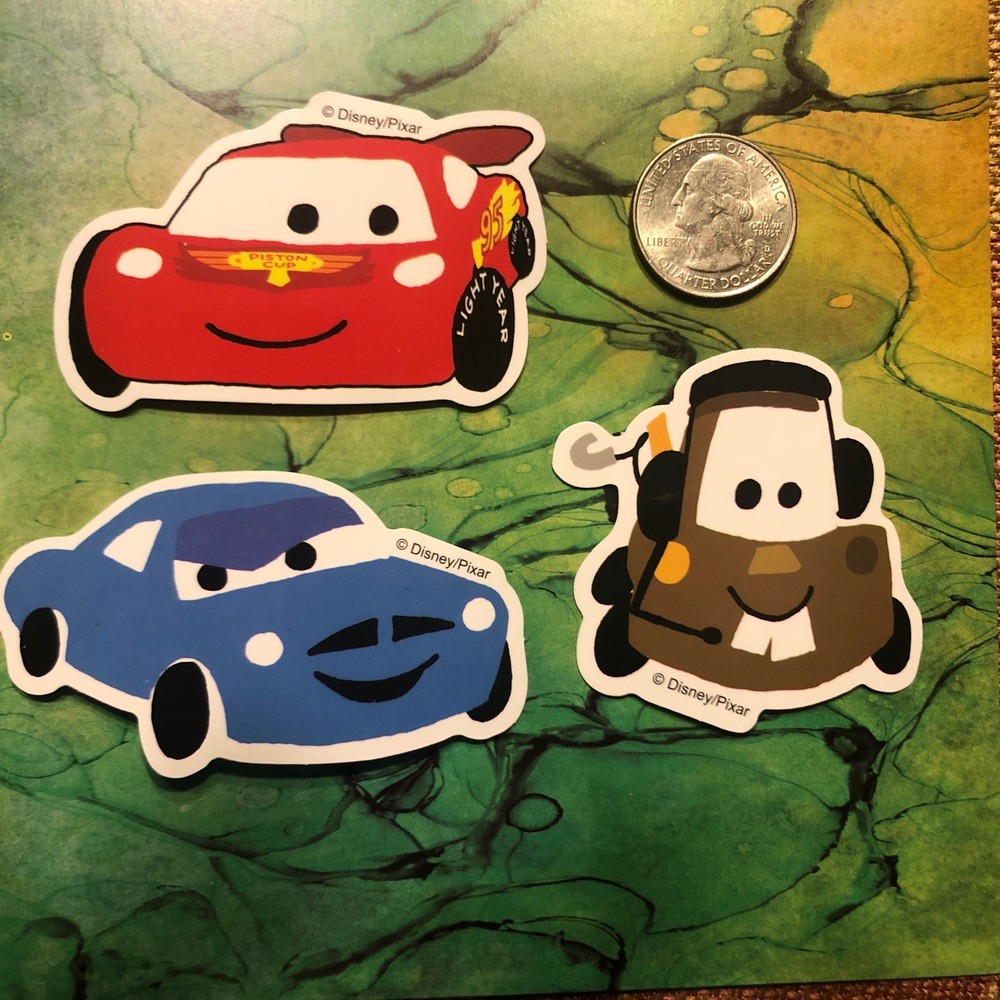 Disney Pixar Stickers – Cars 3 Sticker Lot – New