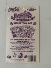 4 Packs of NEW! Vintage Lisa Frank Easter Stickers Set . Rare!