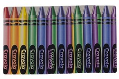 Colorful Crayola Crayons Color Sky Blue Cards Perfect Junk Journal Scrapbook S10
