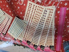 lot of Scrapbooking Crystal Stickers Embelishment For Crafting 26 Pcs On Sale