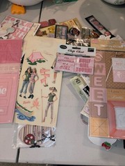 Baby Girl Scrapbooking Embellishments Lot Stickers Paper Crafts Mixed Media