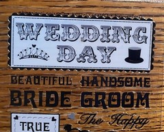 Sticko WEDDING DAY BRIDE Groom Mr Mrs Happy Couple True Love💗Marriage Stickers