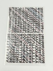 Creative Memories Connections Cardstock Stickers ABC 123 1 Sheet