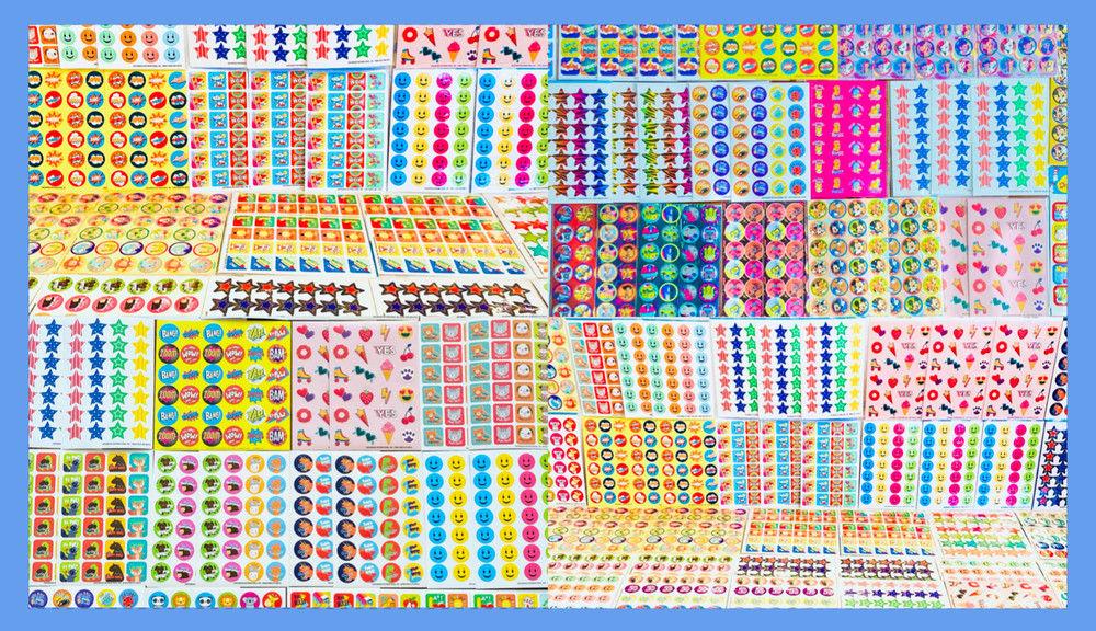 1499+ Lot of Scrapbooking Stickers Assorted Brands Mixed Themed Card Making DIY