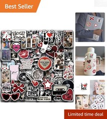 Creative 100 Pcs Aesthetic Stickers – Fantasy Vinyl Decals for Self-Expression