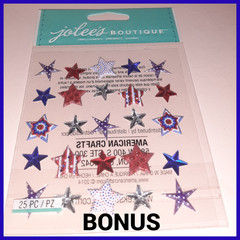 🛩️K & COMPANY » AIR FORCE » PLANE✈️-MEDALS🎖️-STARS⭐-SCRAPBOOKING STICKER LOT🚁