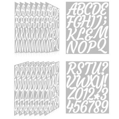 336 Pcs Waterproof Letter Stickers – Self-Adhesive Alphabet Decals for DIY, Mail