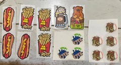 Vintage 80’s Scratch and Sniff Smell Mellow Smello Stickers Blueberry Pancake