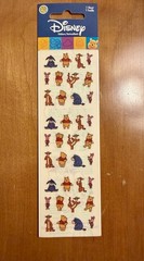 vintage sandylion * disney winnie tigger piglet eeyore – micro stickers – nip