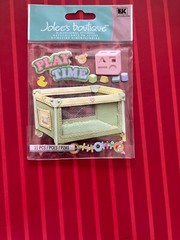VERY RARE PLAY-PEN PLAYTIME BLOCKS DUCK & TOYS JOLEE’S 3D STICKERS
