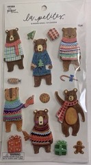 Motorcycle Bears And Baking Stickers The Paper Studio 3 Sticker Sets