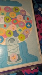 Vintage Hallmark Stickers Gumball Machine 4 Sheets New In Pack