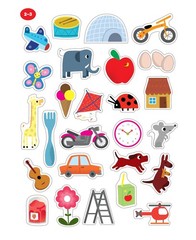 Sticker Activity Book Includes 500+ Stickers – Learn ABCs, Counting, Colors a…