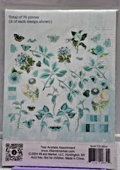 49 and Market Teal Acetate Assortment – Brand New in Package