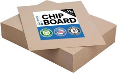 Versatile 8.5″ x 11″ Chipboard Sheets – 100 Pack of Eco-Friendly Craft Board