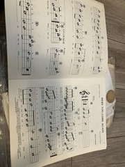 Junk Journal 1lb Mystery Box Music Papers Ephemera Crafting