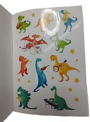 Premiere Sticker Book 250+ Stickers: Dinosaurs, Dinosaurs, Dinosaurs! NEW!