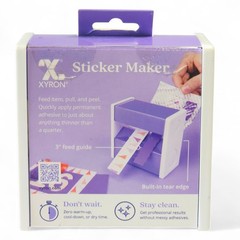 Xyron 3” Sticker Maker Machine Permanent Adhesive Disposable Scrapbooking DIY