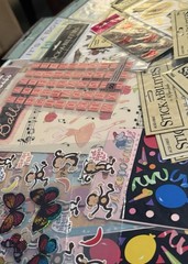 Vintage Stickers Lot Sealed Over 150 Packs Sticko Jolees Stickabikities Hallmark