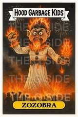 NM «Hood Garbage Kids» Legend Series (5 PACK Of 2.5 X 3.5 Stickers)