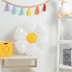 Daisy Balloons White Flower Balloon Daisy Themed Party Birthday Wedding Decor…