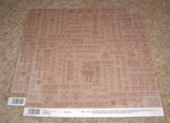 Disney EK Success 12×12 Double Sided Paper Lot of Four ~ Toy Story…..Woody