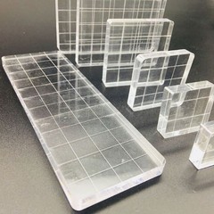 7pcs High Transparency Acrylic Block DIY Seal Stamp Scrapbooking Album