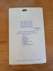 Vintage Hallmark Soft Satin Stickers Road Signs Stop Sign Yield 1983 Sealed