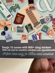 Sticker & Chill Wanderlust Scrapbook New Sticker Book Travel Plants
