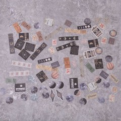 Vintage Scrapbook Supplies Pack (200 Pcs) for Art Journaling Junk Journal5875