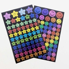 BAZIC Holographic Reward Sticker (144/Pack), pack of 24