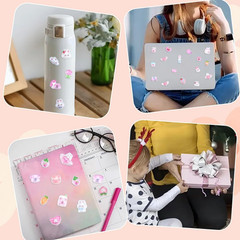 Puffy Stickers Set – 5 Sheets, 250+ Kawaii Decorative Stickers