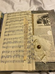 Large Junk Journal / Art Journal With Some Metal And Bling