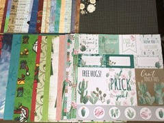 A. HUGE 12×12 SCRAPBOOK PAPER LOT~200 Shts.~Mixed Themes & Brands~NEW
