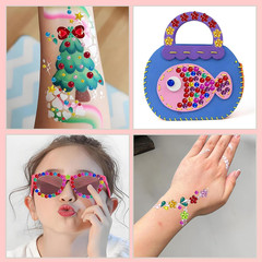 12 Sheets 1596Pcs Gem Stickers Colorful Sparkle Craft Supplies, Bright 3D Rhines