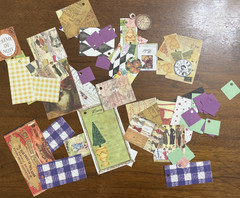 Mixed Lot Scrapbooking Supplies Paper Ephemera Card Making Craft Junk Journal